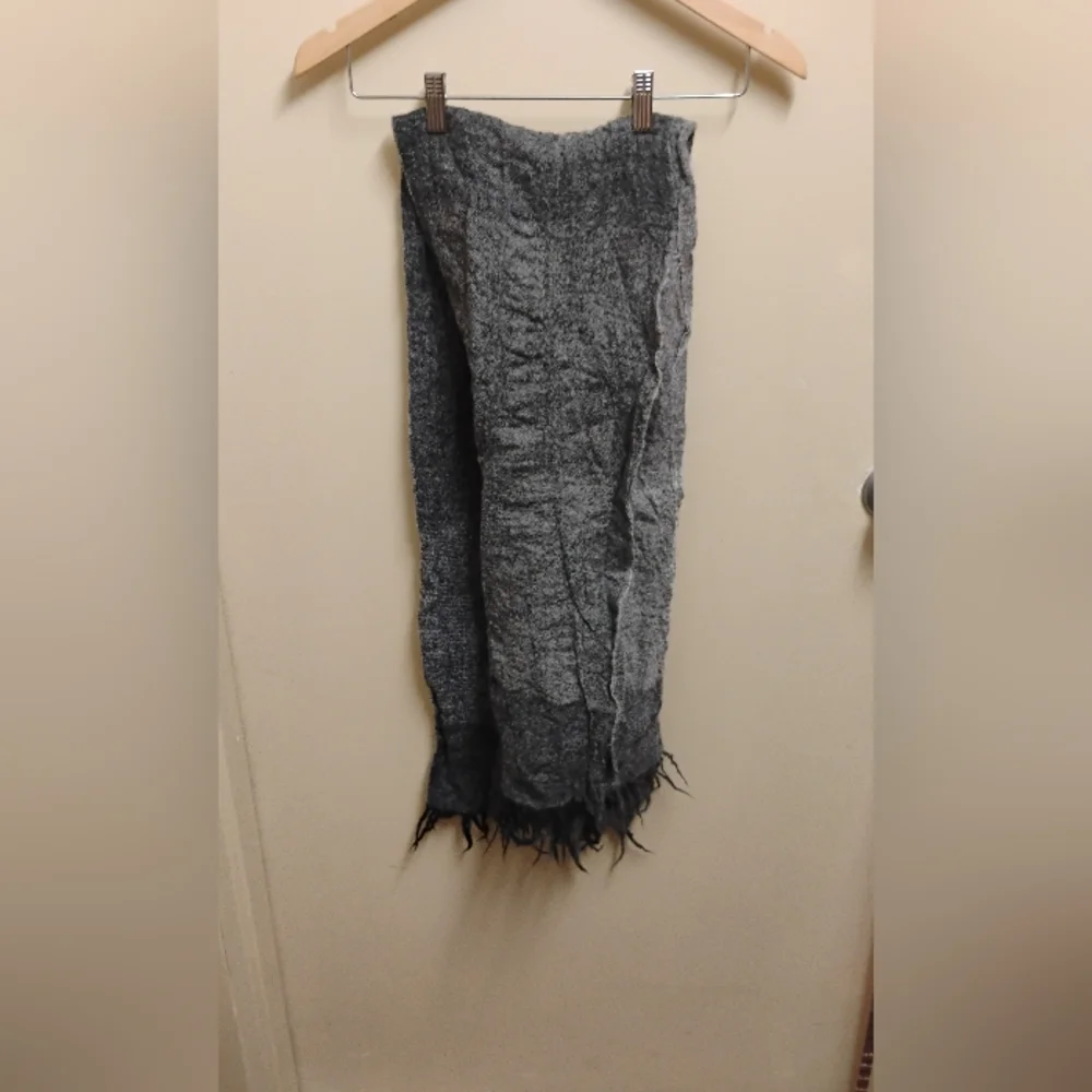 Tumi Felted Wool Fringe Scarf One Size